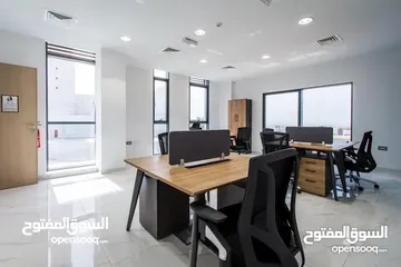  5 Luxurious furnished office - free WIFI and 1month free مكاتب فاخره مؤثثه مع الواي فاي وشهر مجانا