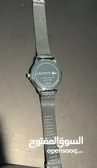  6 ساعة Lacoste for women جديدة لون فضي فخمة جداً