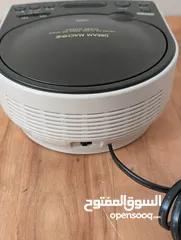  5 Digital Clock Radios with CD Player  راديو مع ساعه ديجتال رقم كبير وواضح  مع منبه و مشغل اسطوانات CD