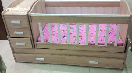  2 تخت بيبي تركي للبيع