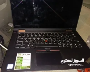  6 لابتوب مستخدم نظيف lenovo Yoga370 للبيع