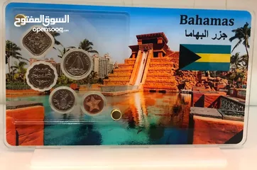 18 ستاندات منوعه عالميه يحتوي بالداخل على قطع معدنيه وفضيه انسر