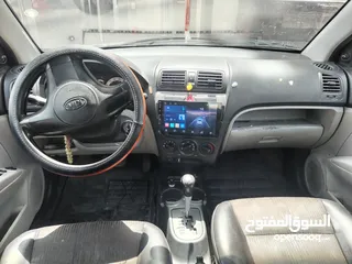  7 كيا بيكانتو موديل 2010 لون برتقالي محرك 1100قوي و اقتصادي  فحصها 3جيد قصعة مرخصة سنة تقريبا مطلوب في