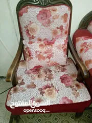  5 طقم كنب بحاله جيده 9مقاعد