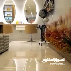  3 صالون ستاتي للبيع مع كامل عدتو موقع مميز