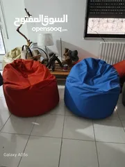  27 بف beanbags في بيتنا و لكل مكان