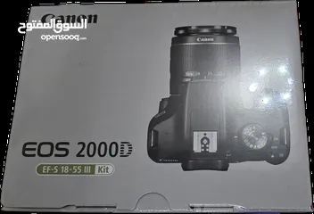  5 Brand New Sealed Canon 2000D