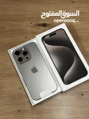  1 iPhone 15 Pro 512 مشفر, جديد