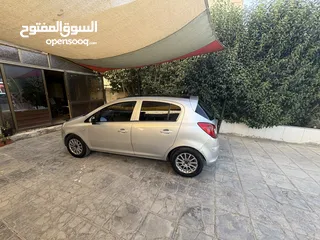  9 اوبل كورسا 2008 السيارة بحالة جيد جداً