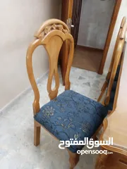  3 غرفة سفرة 8 مقاعد نظيف