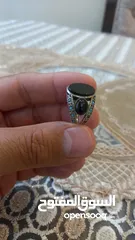  3 خواتم فضة للبيع  عدد 4