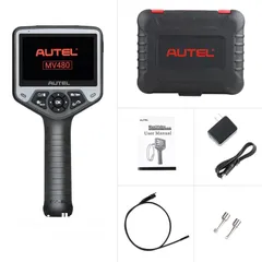  1 يتوفر لدينا  كاميرا AUTEL_MaxiVIdeo_mv480 * تحتوي على شاشة LCD ملونة كاملة.
