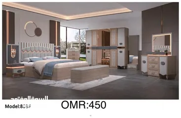  4 BIG BEDROOM SET TUKEY WITH MATTRESS 10 PICES /کبير غرف نوممع دوشج ۱۰ قطع ترکي