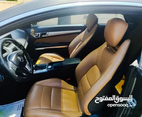  12 مرسيدس كوبيه E250 موديل 2012 بحال الوكالة و على الفحص الكامل وارد الوكالة ، اعلى صنف في فئة الكوبيه.