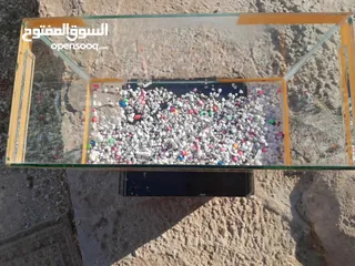  2 حوض سمك جديد مش مستخدم بسعر 8 دنانير فقط