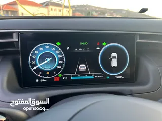  8 هونداي توسان /2022 فل الفل بدون فتحة سقف  2x4 ///240Hp بنزين + كهرباء  ( Haybrid) 1600cc