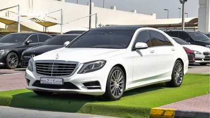  14 Mercedes S500 2015 GCC - Full option