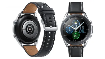  2 Samsung Galaxy Watch 3  ساعة                   سامسونج متوافقة مع اجهزة ايفون