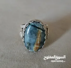  6 خواتم رجاليه عمانيه عقيق بُني