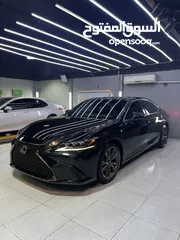  1 Lexus ES 350 FSport 2019 حادث السيارة بسيط جداً