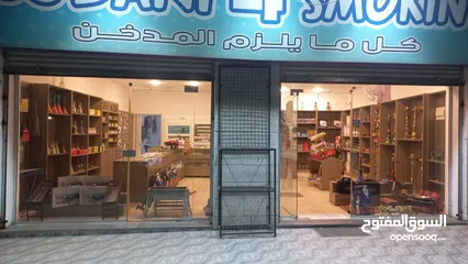  6 ديكور محل اراجيل خشب