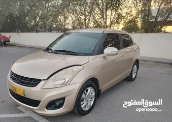  5 للبيع سوزوكي سويفت مديل 2013 خليجي المستخدم الأول نظيفه بحالة الوكالة  SUZUKI SWIFT 2013 first owner