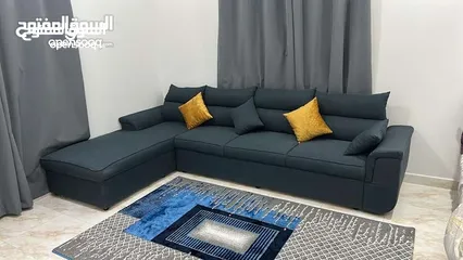  18 OFFER Ramadan L shape sofa wooden design