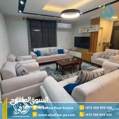  1 شقه فخمه سوبر ديلوكس مفروشه للايجار  قرب دوار الساعه  مع مدخل خاص سكنه اولى