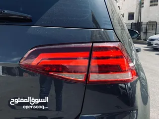  12 جولف Golf Tsi MK7.5 موديل 2018  بحالة الوكالة تسيير 2021  السيارة فللل اضافات