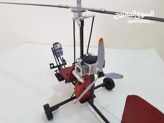  5 مجسم طائره Gyrocopter 1/18 طبق الاصل
