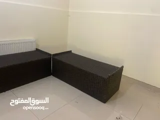 1 كراسي ثلاثية رنان عدد2 بدون فرشات