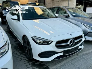  3 مرسيدس C180 ميلد هايبرد 2023 فحص كامل جمرك جديد وارد المانيا كاملة الأضافات كاش او اقساط