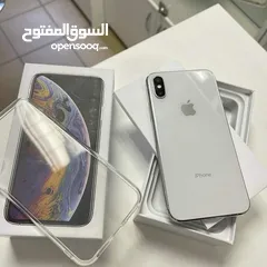  4 متوفر ايفونات XS الاصلي جيجا 64 و 256 بطارية مشكل كفر ولزقة وشاحن الاصلي متوفر توصيل