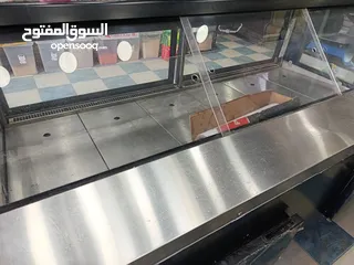  2 ثلاجة عرض لحوم ايطالية مترين