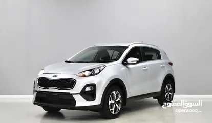  3 2021 Kia Sportage EX GCC  1,100 AED Monthly Installment  Free Insurance + Registration