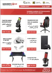  4 Summer sale going on in gamer zone all branches .. grab your favorite gaming products now