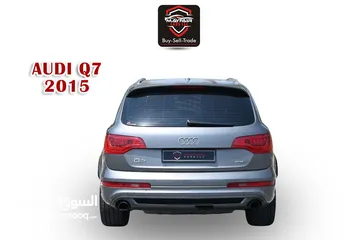  4 0% DP - ACCIDENT FREE - AUDI SERVICE - AUDI Q7 S-LINE 3.0SC 2015 - FIRST OWNER - GCC