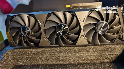  8 Used NVIDIA GeForce RTX 3090 Graphics Cards (ZOTAC, Palit, and MSI Editions)