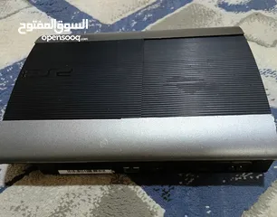  1 بلايستيشن 3 سوبر سليم + 2 دراع + 20 لعبة – بحالة ممتازه