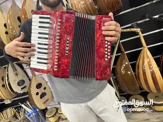  1 اكورديوم Yamaha اصلي بحاله الجديد