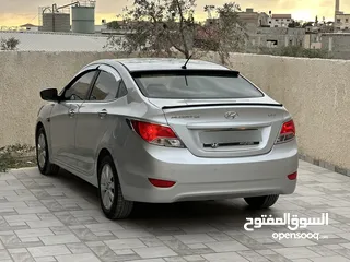  5 هونداي اكسنت ترخيص 2016 جير اتماتيك ماطور 1400 بنزين