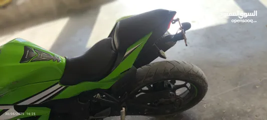  6 Kawasaki ninja 2017 250شطب مع وراقو  رقم