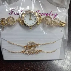  1 *ساعه مع اساور فقطط 4 ونص