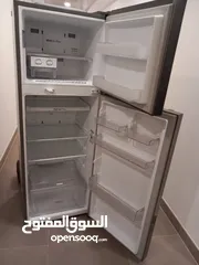  3 LG 2 door fridge 402 liters stainless steel body