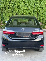  5 تويوتا كرولا 2019 وارد الشركه المركزيه مالك أول بنزين بحاله الوكاله