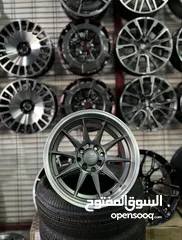  1 /:- جنط جديد  /:- قياس 15 انش /:- براغي محير