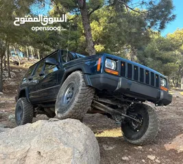  7 جيب شروكي xj 1999 معدل بشكل كامل للبيع