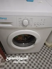  1 wansa washing machine good condition
