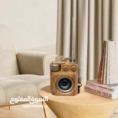  8 سبيكر راديو انتيك منظر جميل وصوت نقي جداً