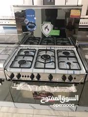  1 فرن فرش الايطالي 90 سم ستيل